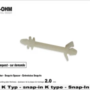 Nylon Snap-in K-Typ-Länge 12mm