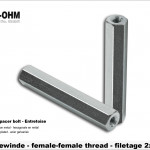 Sechskantbolzen Stahl verzinkt-Länge 20mm